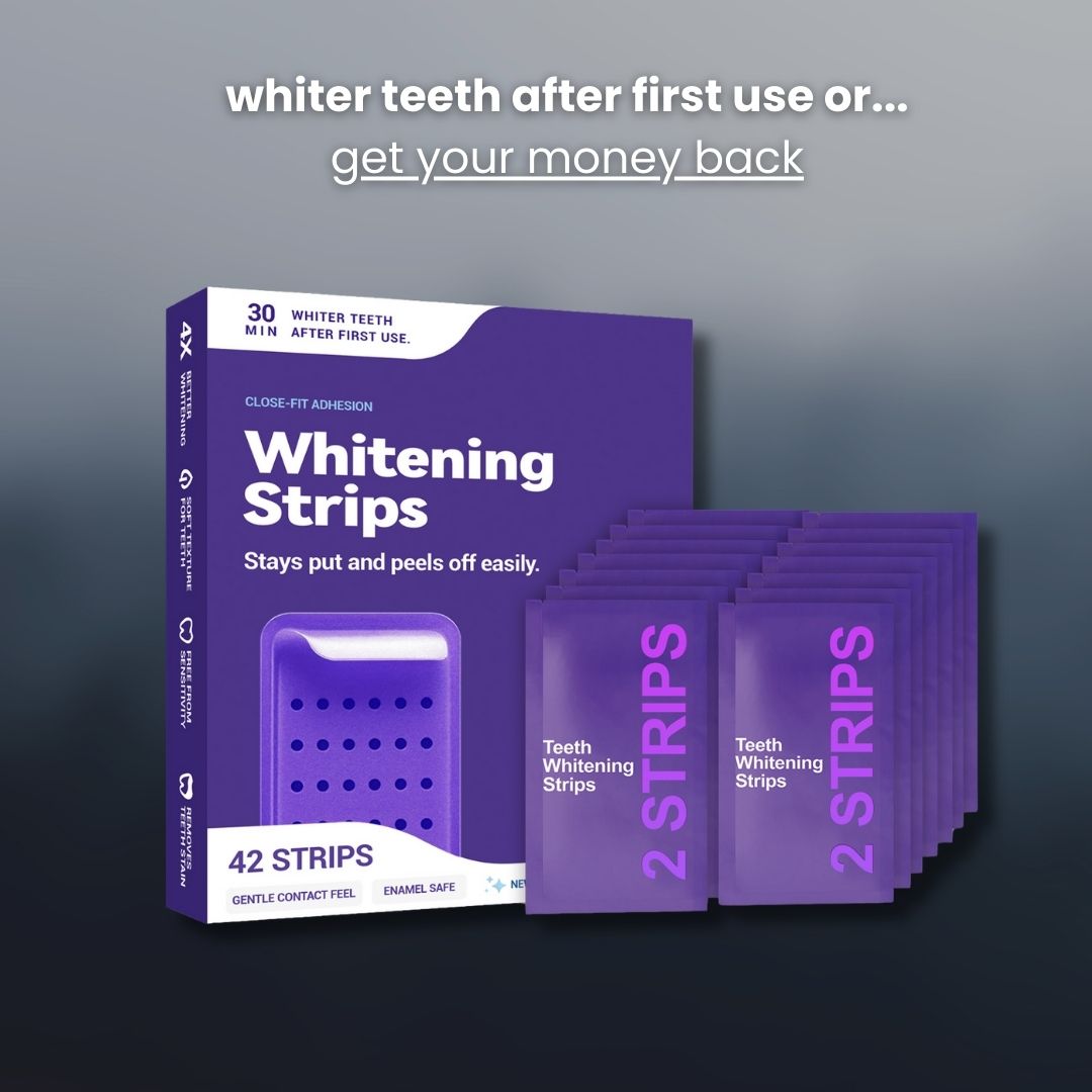 sovelora - purple teeth whitening strips