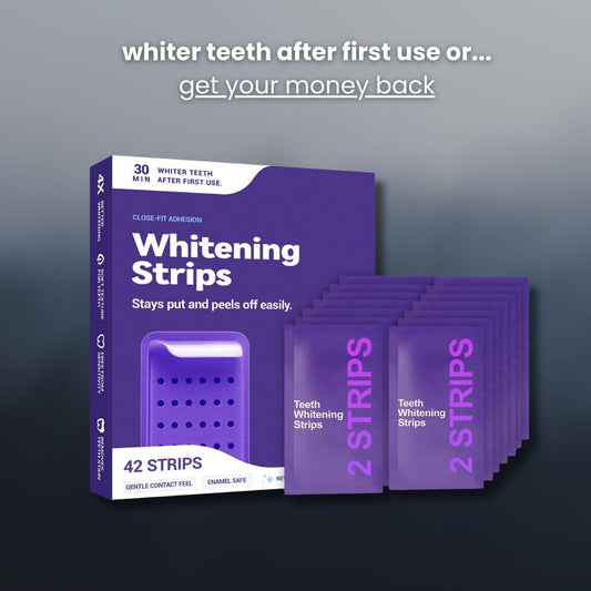 sovelora - purple teeth whitening strips