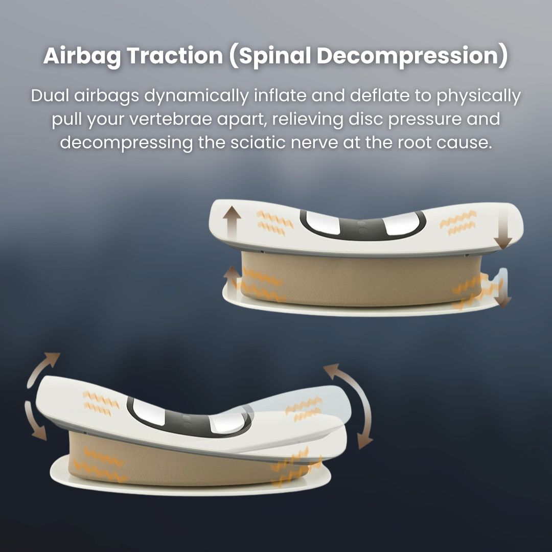 spinora - 4-in-1 lumbar massager